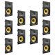10 Pack Tdx 8 2-way In Wall Home Theater Surround Sound Speaker Flush White