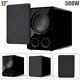 12 500w Powered Subwoofer Amplifier Surround Sound System Home Theater Cinema