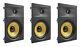 3 Pack Tdx 6.5 2-way In Wall Home Theater Surround Sound Speaker Flush White