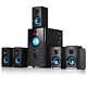 5.1 Channel Surround Sound Bluetooth Home Speaker & Subwoofers- Remote Control