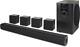 5.1 Home Theater System With Bluetooth, 6 Surround Speakers, Wall Mountable, Inc