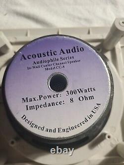 Acoustic Audio Complete Surround Sound System In Wall ceiling 300 watts USA