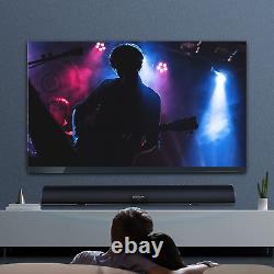 BESTISAN 100 Watt 40 Inch TV Sound Bar, Home Theater System Wired and Wireless S