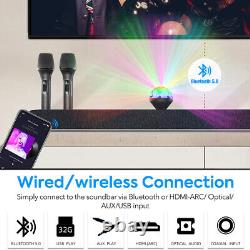 Bluetooth 5.0 Home TV Sound Bar Speaker System Wireless Subwoofer 3D Surround