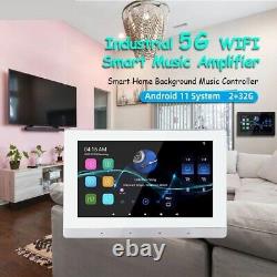 Bluetooth Music Panel Touch Screen Background Stereo Sound System Home Theater