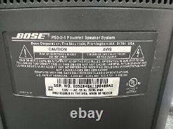Bose Home Sound System CD DVD Remote PS321 Powered Speaker System 120 volt