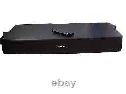 Bose Solo TV Sound System Soundbar Center Powered Speaker Home Theater Black