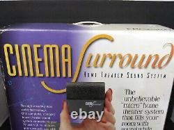 Emerson Research Cinema Audio Home Theater Sound System Black Surround Micro 10