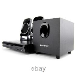 Emerson Speaker Surround Sound System And 2.1 Channel Home Theater Dvd Player