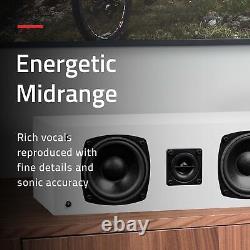 Fluance Elite 5.0 Surround Sound Home Theater Speaker System Black