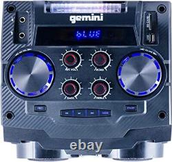 Gemini Sound GSYS-2000 Bluetooth LED Party Light Stereo System and Home Theat