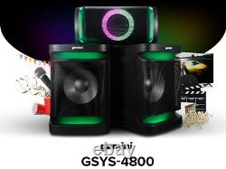 Gemini Sound New Generation GSYS-4800 3000 Watts Home Stereo System LED Speakers