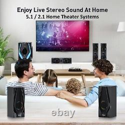 Home Theater System 5.1 Surround Sound Subwoofer Wireless Bluetooth Speaker