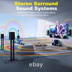 Home Theater Systems Surround Sound System for TV 1000W 8 Subwoofer with