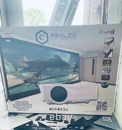 Home theater system Projector, Projector screen, and surround sound system New