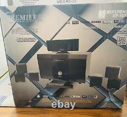 Home theater system Projector, Projector screen, and surround sound system New