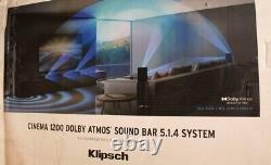 Klipsch Cinema 1200 Dolby Atmos Sound Bar System