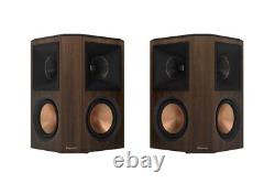 Klipsch RP-8060FA II, RP-504C-II, RP-502S II 5.0.2 Speakers, Walnut