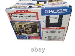 Koss FX150SP 5 Speaker Dolby Pro Logic Surround Sound Home Theater System 72W