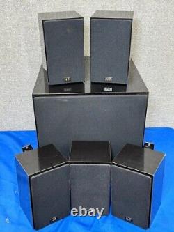 NHT SuperZero Sound System 5 Monitor Speakers, 1 SW2Si Subwoofer -Home Theatre