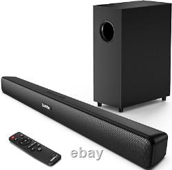 RIOWOIS Sound Bar, Sound Bars for TV, Soundbar, Surround Sound System Home Audio