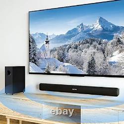 Sound Bar, Sound Bars for TV, Soundbar, Surround Sound System Home Theater Audio