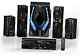 Surround Sound Speakers 1200w Peak Power Home Theater System With Rgb Lights