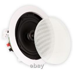 Theater Solutions TS50C Flush Mount In Ceiling Speakers 2-Way Home 3 Pair Pack