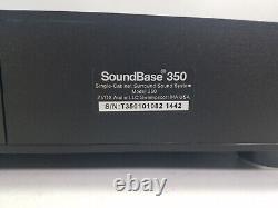 ZVOX SoundBase 350 Powered Home Theater Sound System with Remote and Power Cord