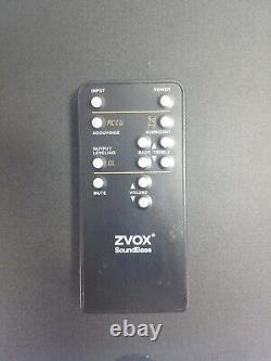 ZVOX SoundBase 350 Powered Home Theater Sound System with Remote and Power Cord